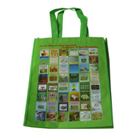 烟台LB11覆膜无纺布广告袋